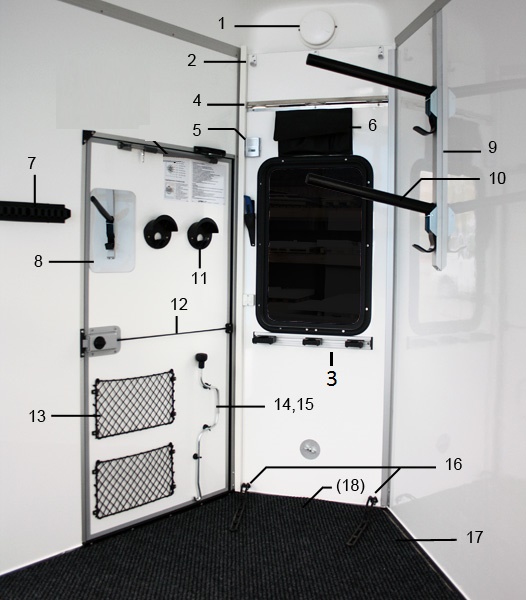 Utrustning framtill 1998-
