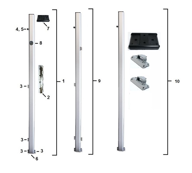 Mittstolpe B35-B60  2015-