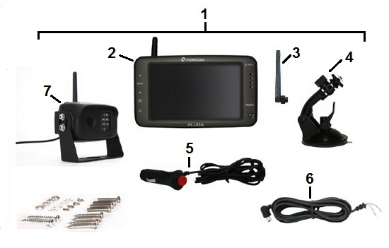 Trådlös kamera A10-B60