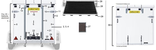 Baklucka nedre A10-A60  1998-2003
