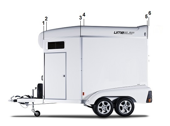 Stolpar A20,A40  1998-2003