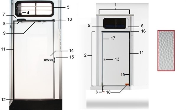 Dörrv hö A50,A60  1998-2003