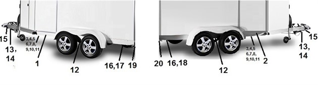 Ram, profiler A60  1998-2003