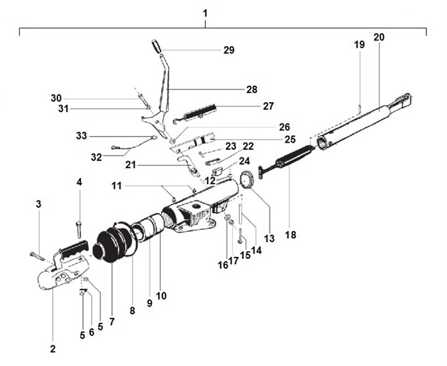 Påskjutsbroms PAV/SR 2,0 MX