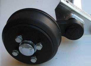 Gummifjädrande axelmått 1700