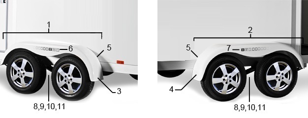Skärm B60  2011-2012