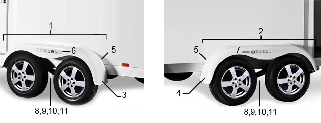 Skärm B50  2011-2012