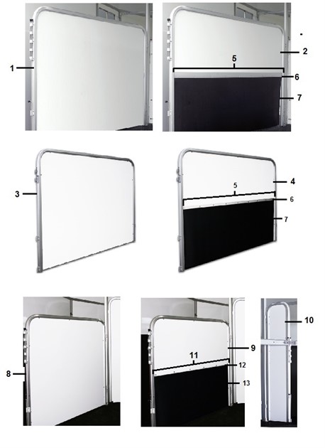 Mellanvägg A15-B60  2004-2014