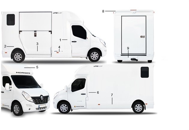 Spoiler, kaross Light-2, 3  2017-2022