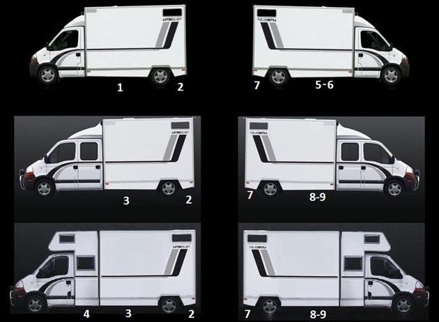 Spoiler, kaross Ume Bil t.o.m. 2010